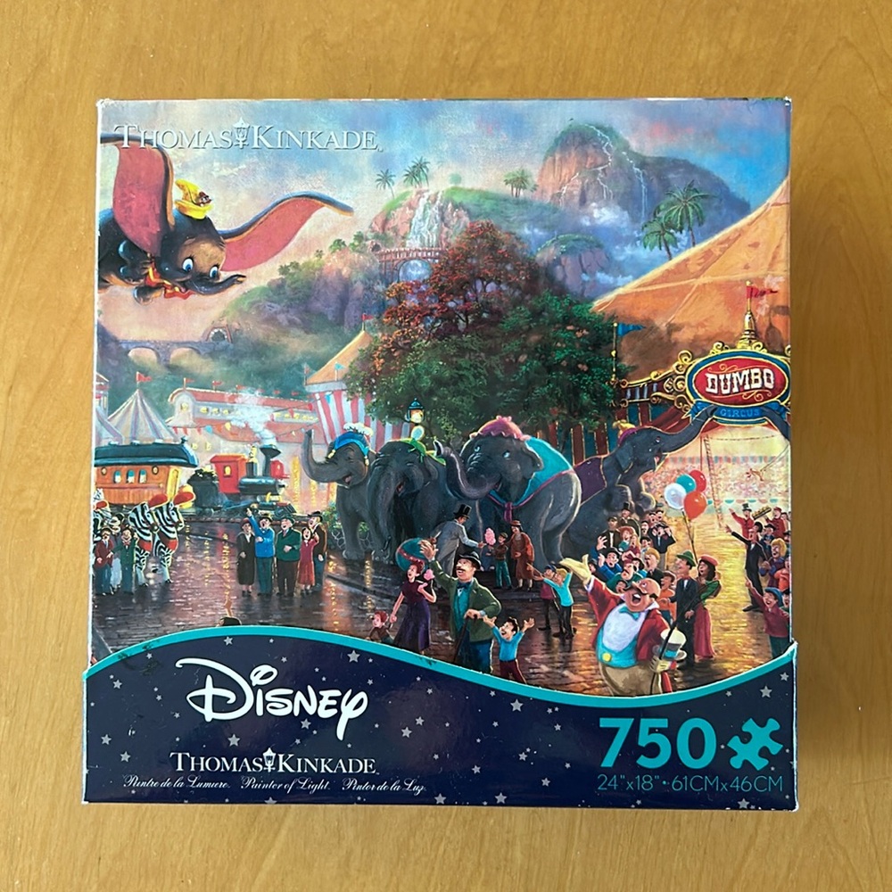 Disney Thomas Kinkade Dumbo